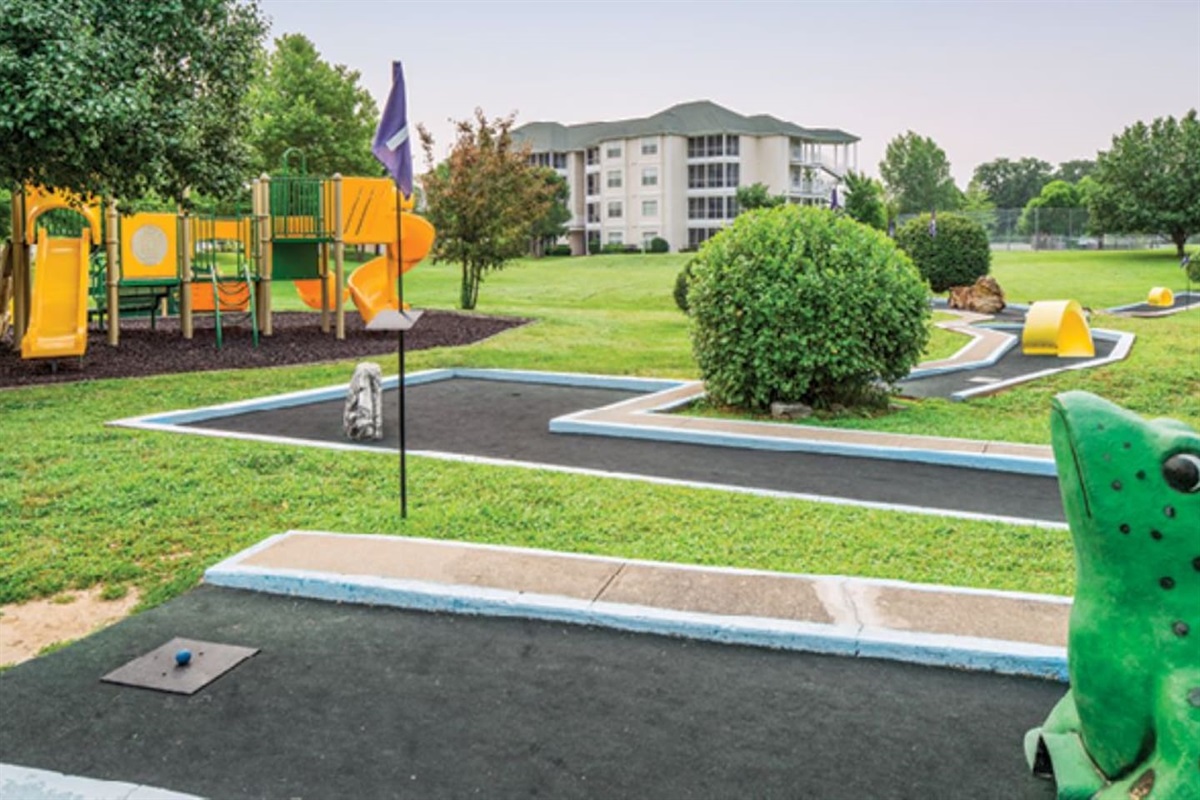 Unlimited use of the resort mini golf course (18 holes)