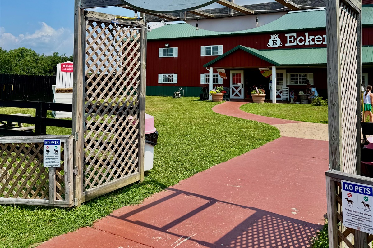 Welcome to Eckert’s! A slice of farm life with fresh fruit, smiling faces, and homemade goodness.