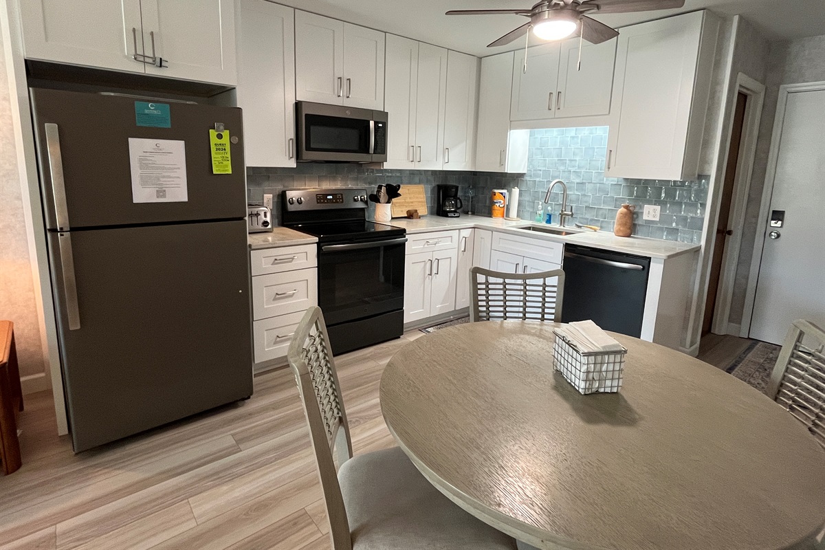 Kitchen and Dining Area