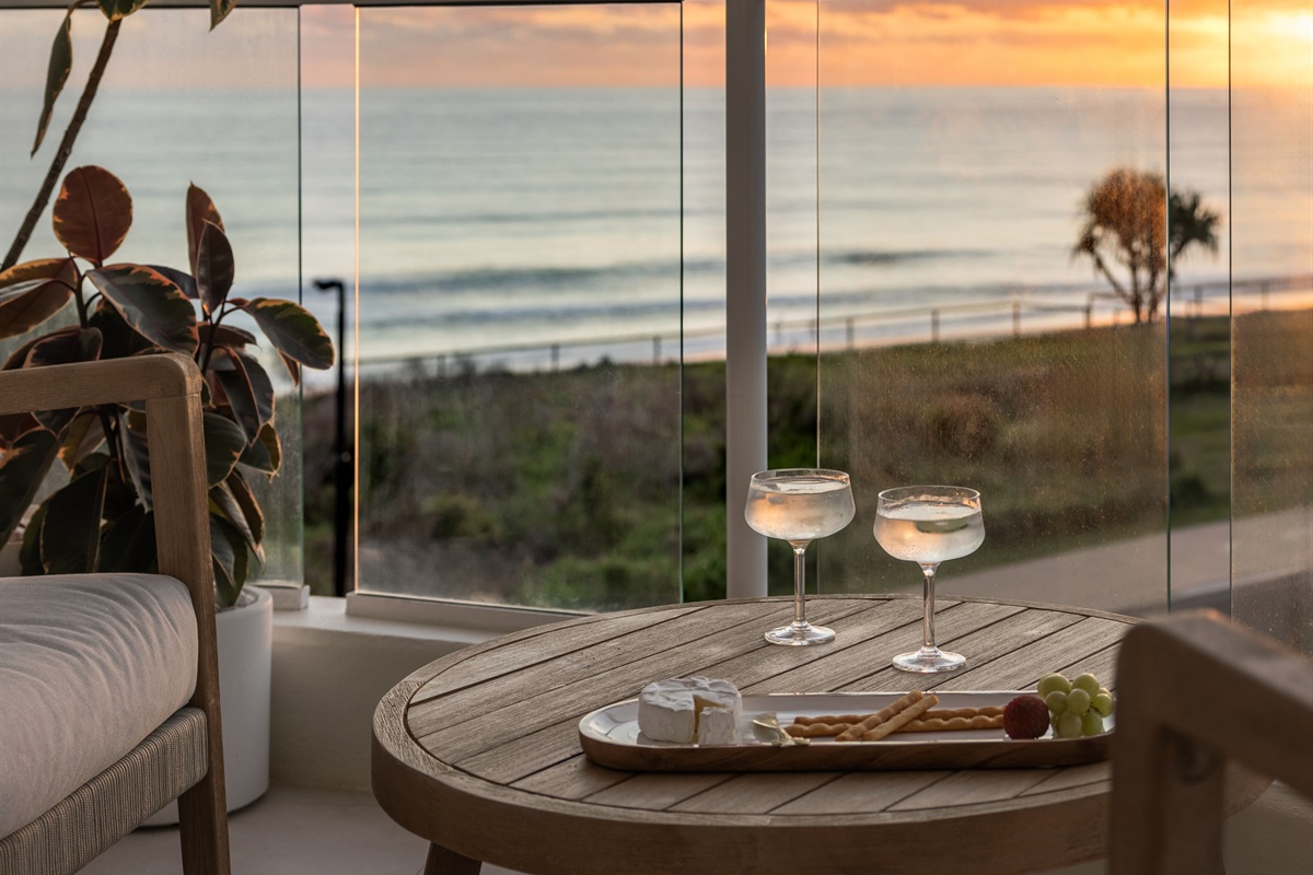 Front-row Ocean views from your own private balcony overlooking Palm Beach’s shoreline.