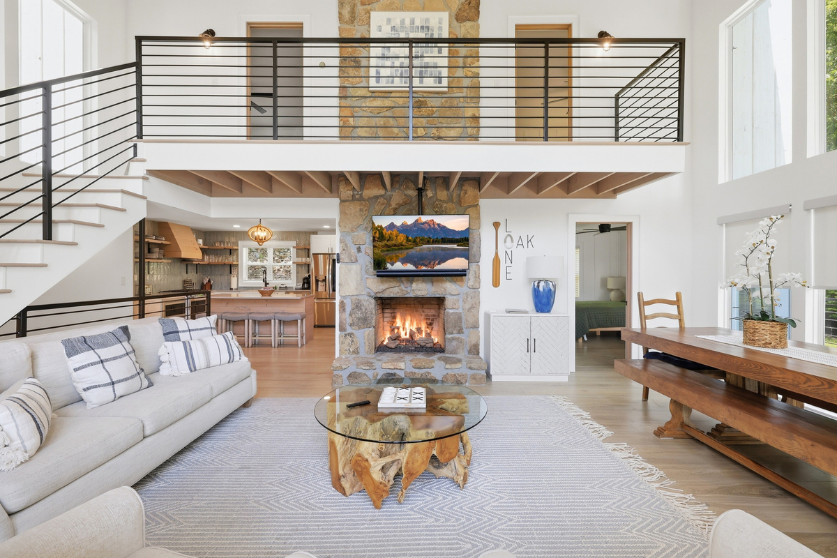 Gas Log Fireplace