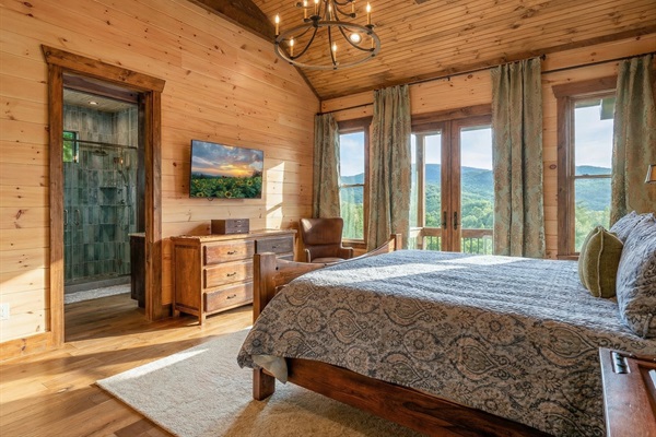 Rustic charm and beautiful views.