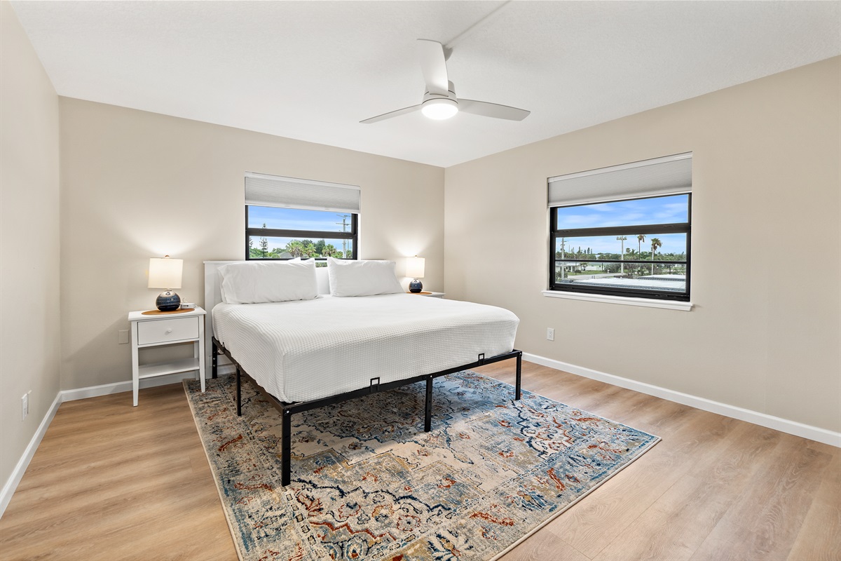 Primary Bedroom- King Bed