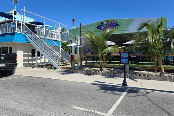 The Toasted Monkey is within walking distance!