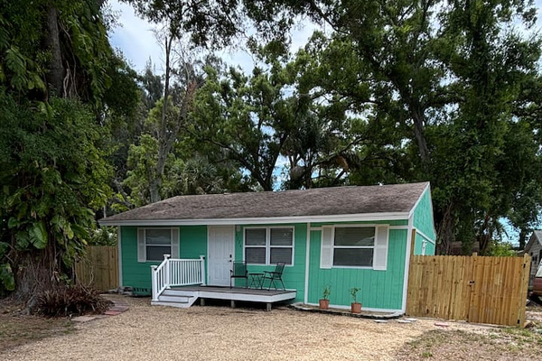 Fence has been repaired/replaced.  Finishing and painting it is still in progress but will be completed soon 