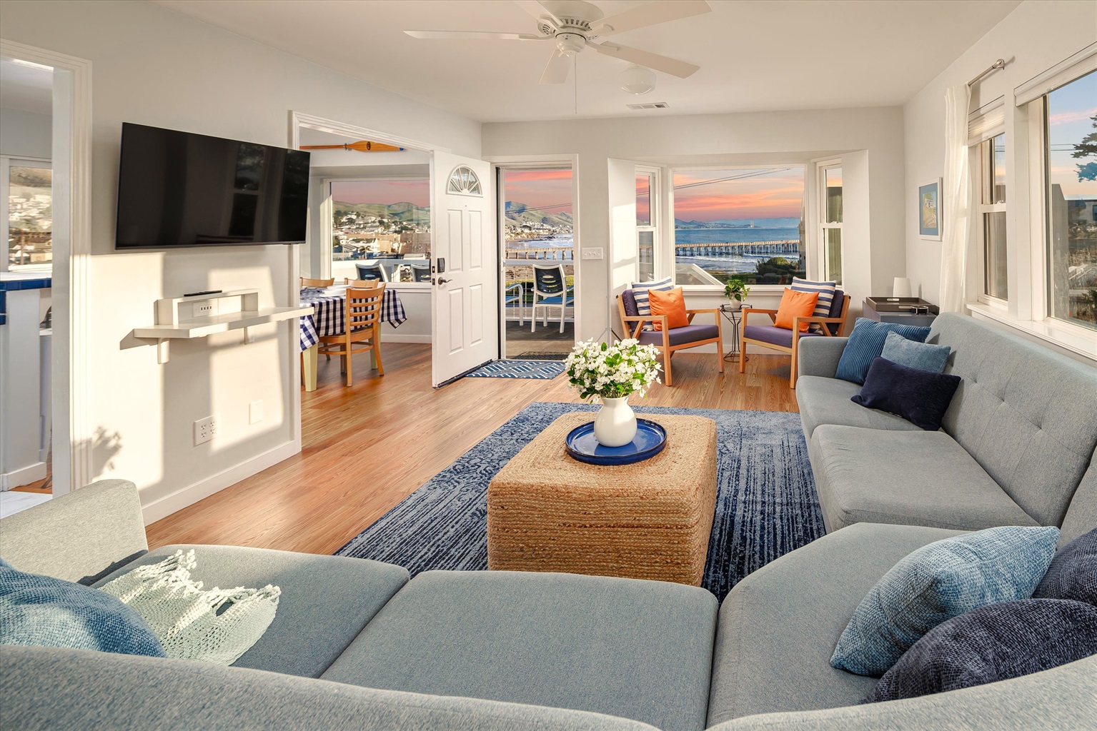 Your front-row seat to the ocean… perfect for reading, chatting, or just soaking in the view.