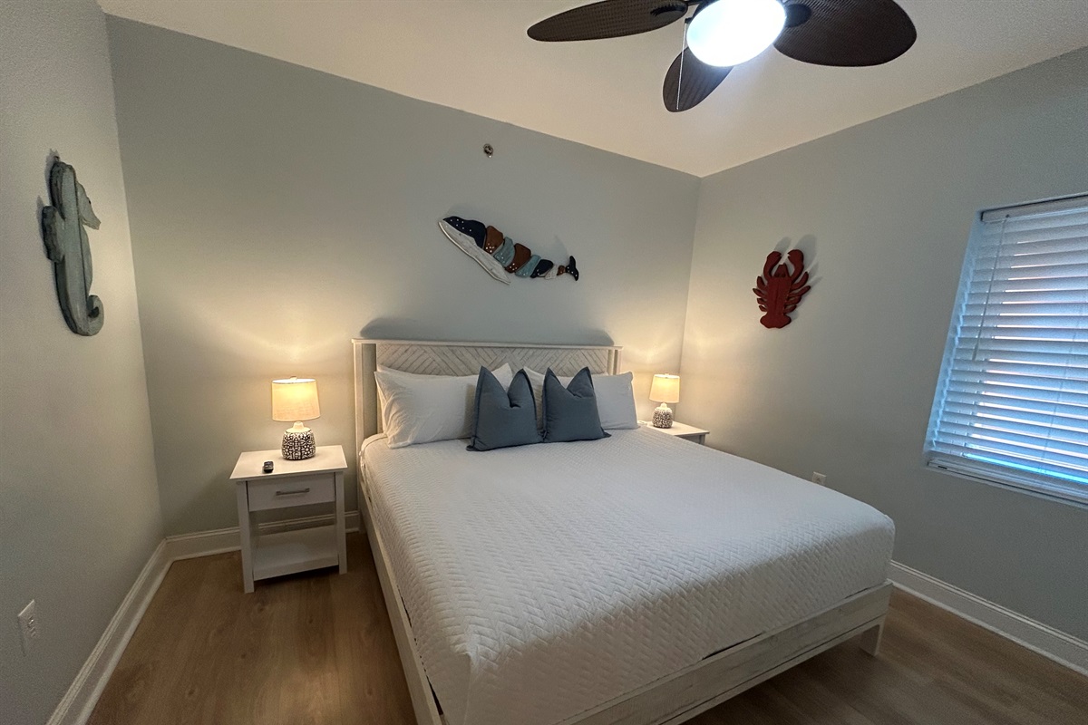 King Room 2 | Oceanview, 201 Isle of Palms, SC | IOP Escapes