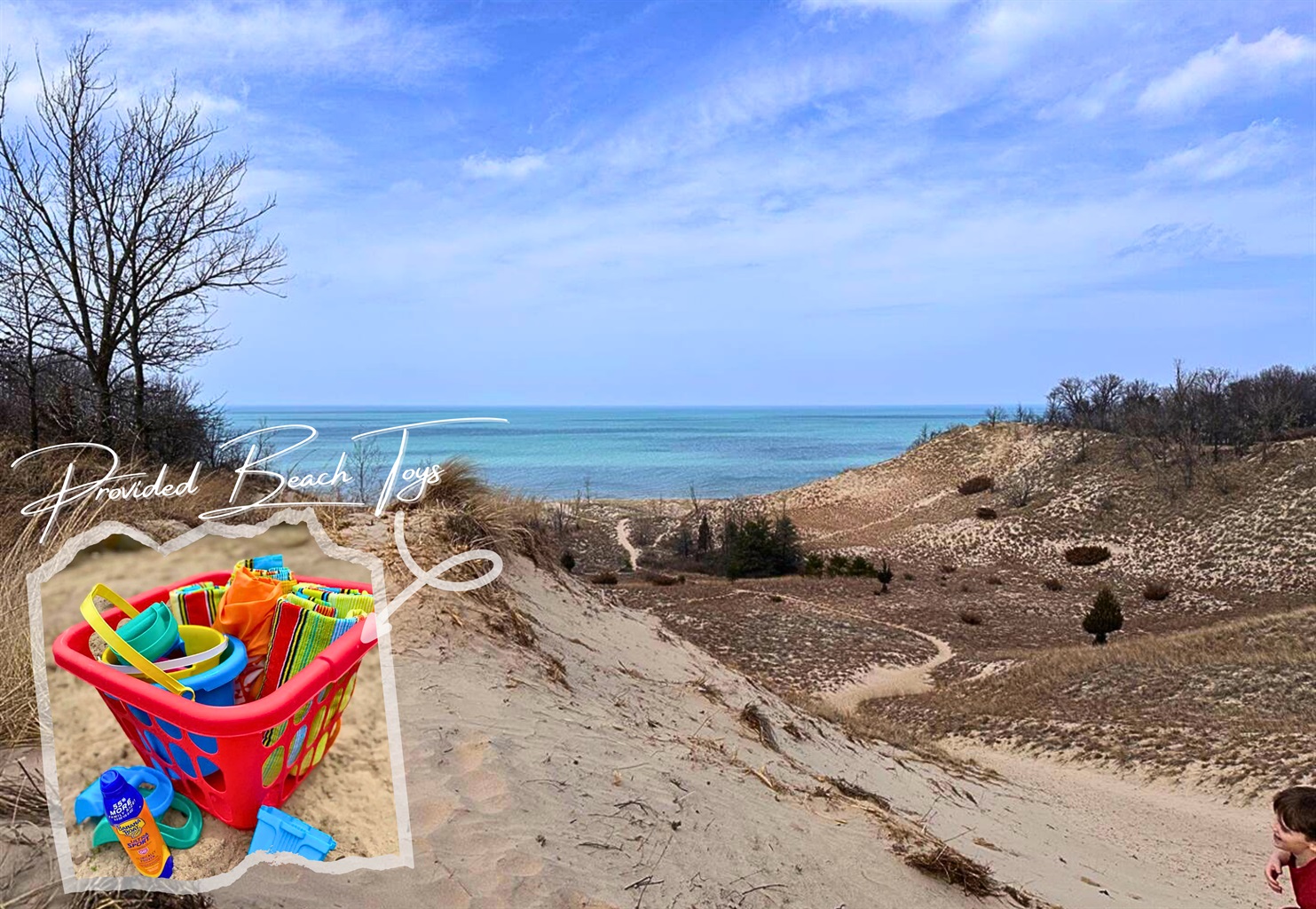We've Provided Some Beach Toys!