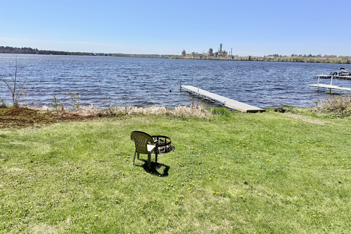Yard - Grill Area with Lake View