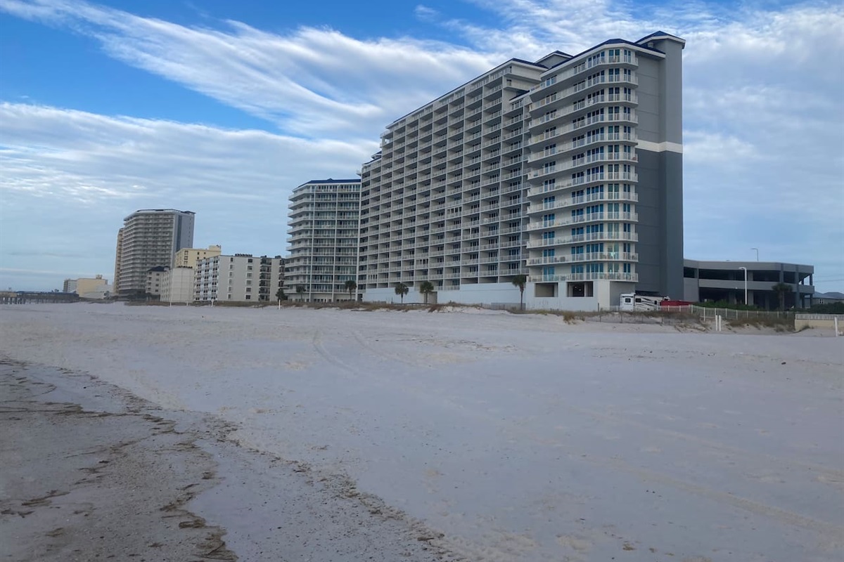 Quite early morning on the beach.