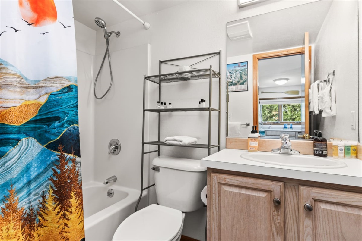 Bathroom #2 -- Tub/Shower Combo
