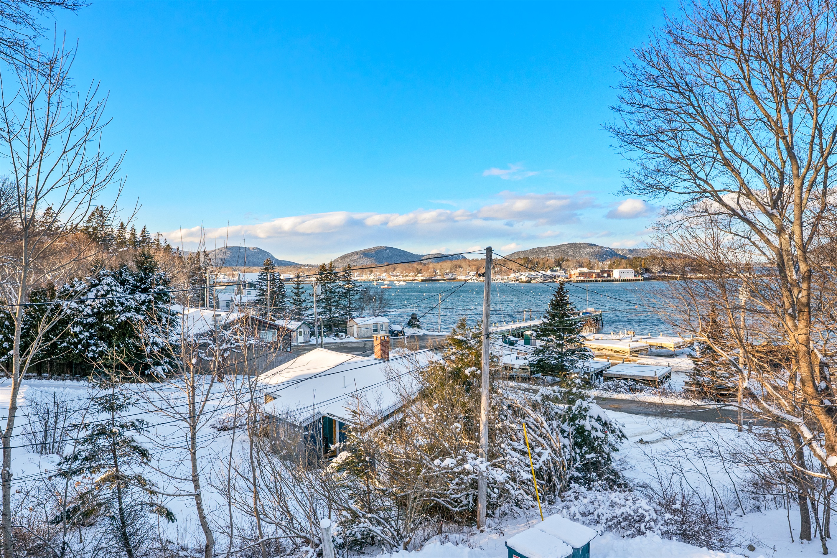 View From Deck - Left - Manset Town Pier