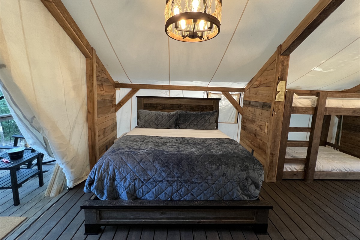 King bed