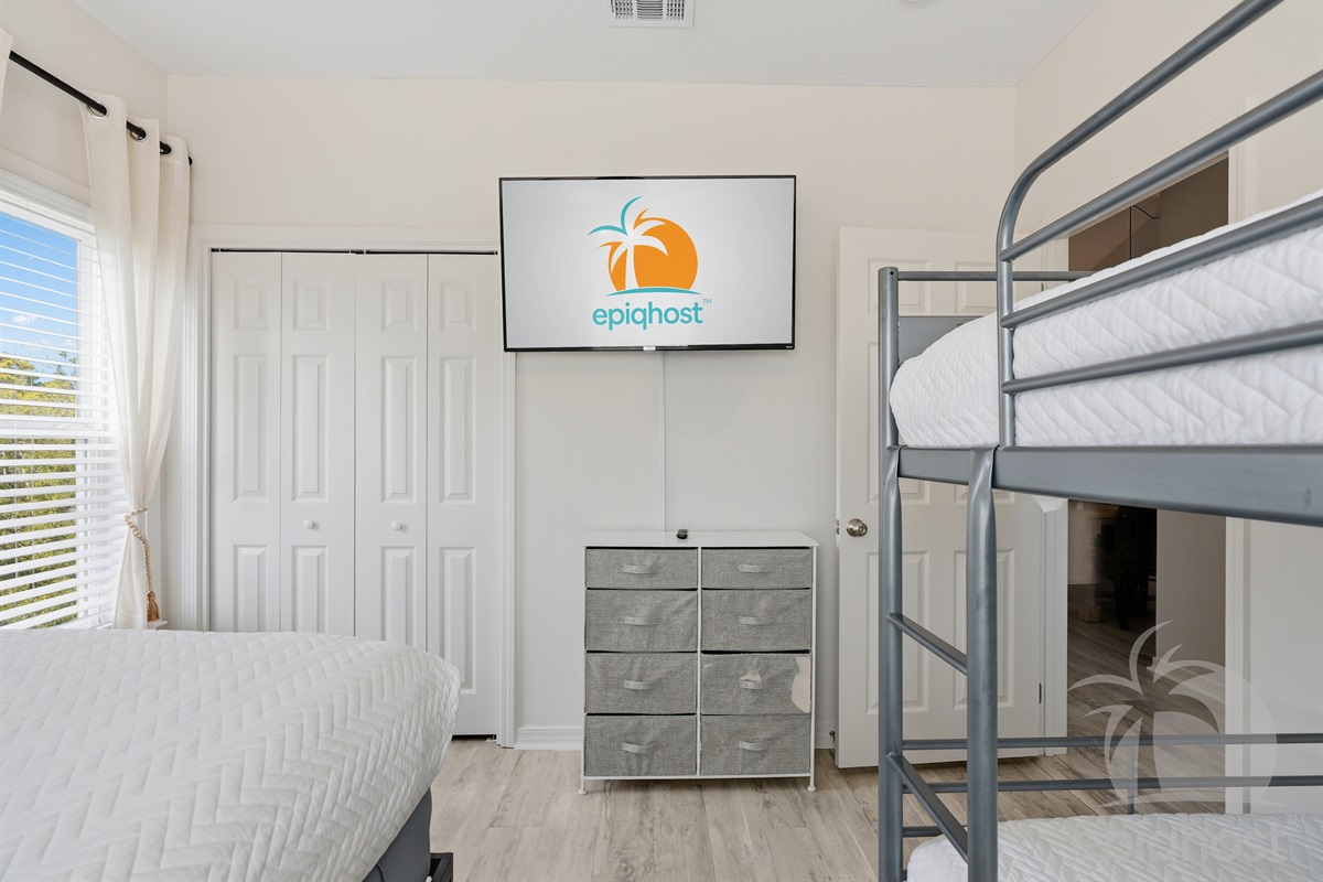 Guest room TV