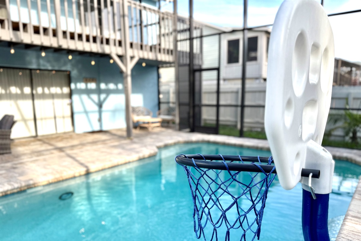 A pool basketball hoop adds an extra layer of entertainment for kids and adults alike—whether you're aiming for a slam dunk or just splashing around.