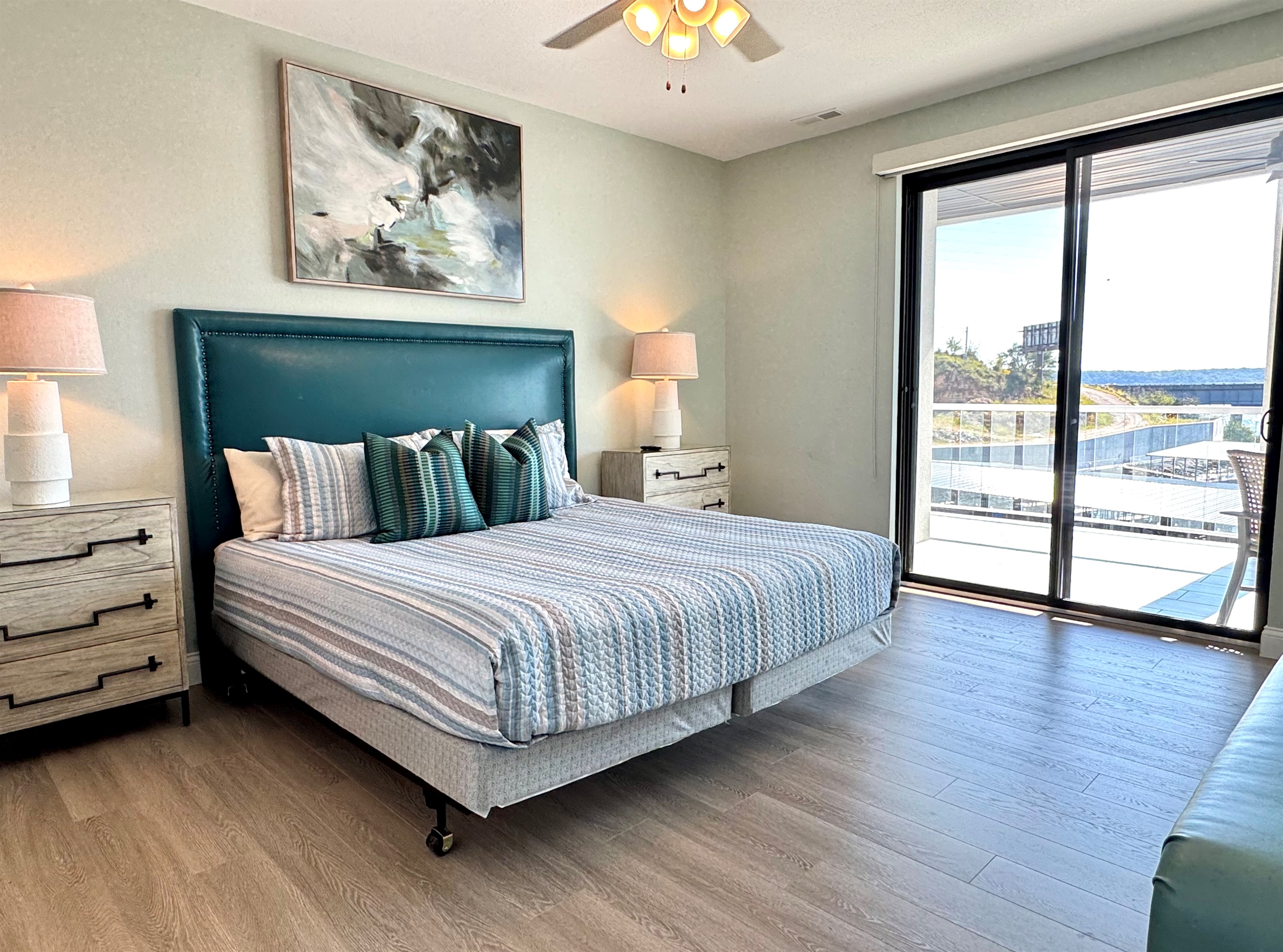 Primary King Bedroom facing the Lake