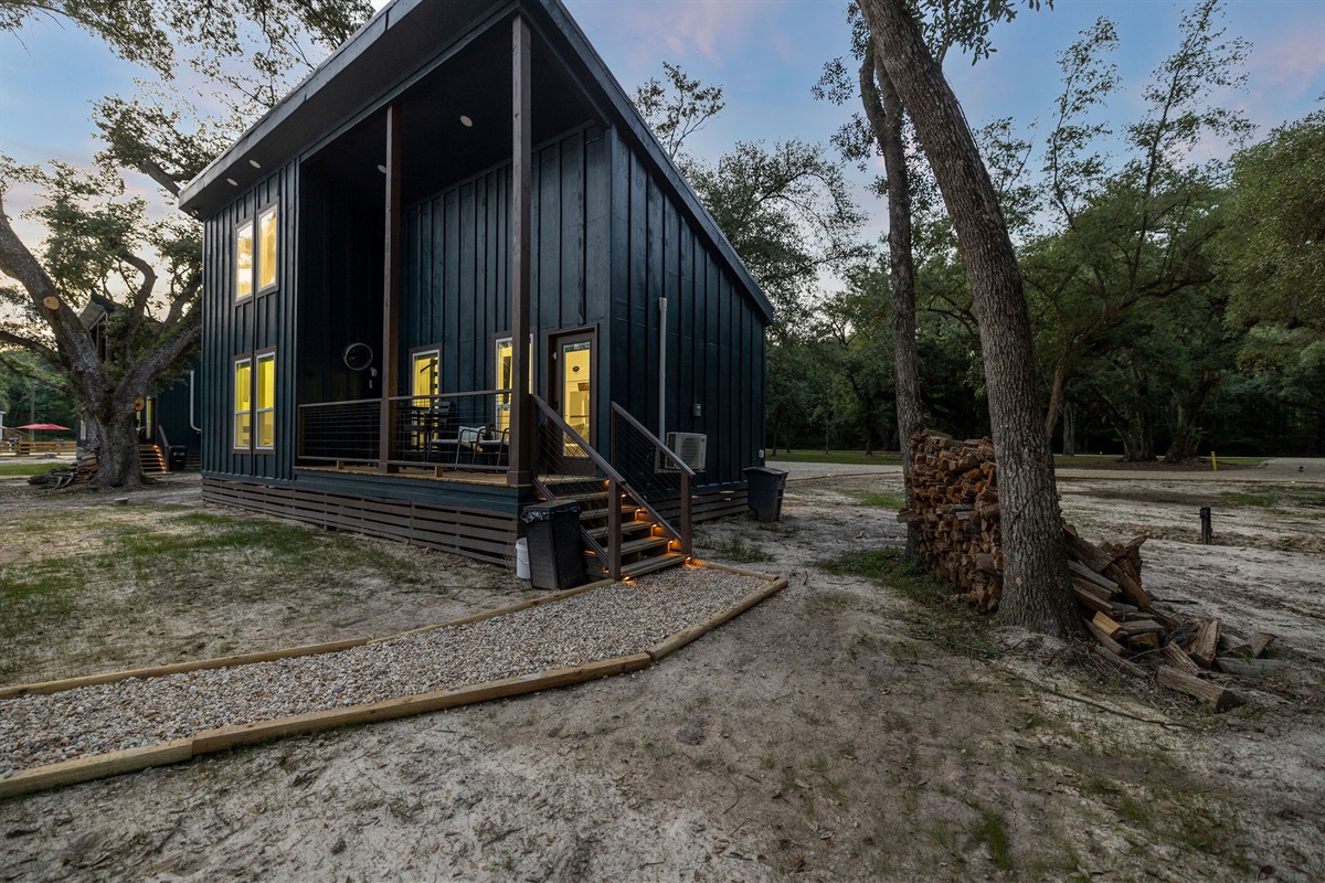 Cabin Front Porch