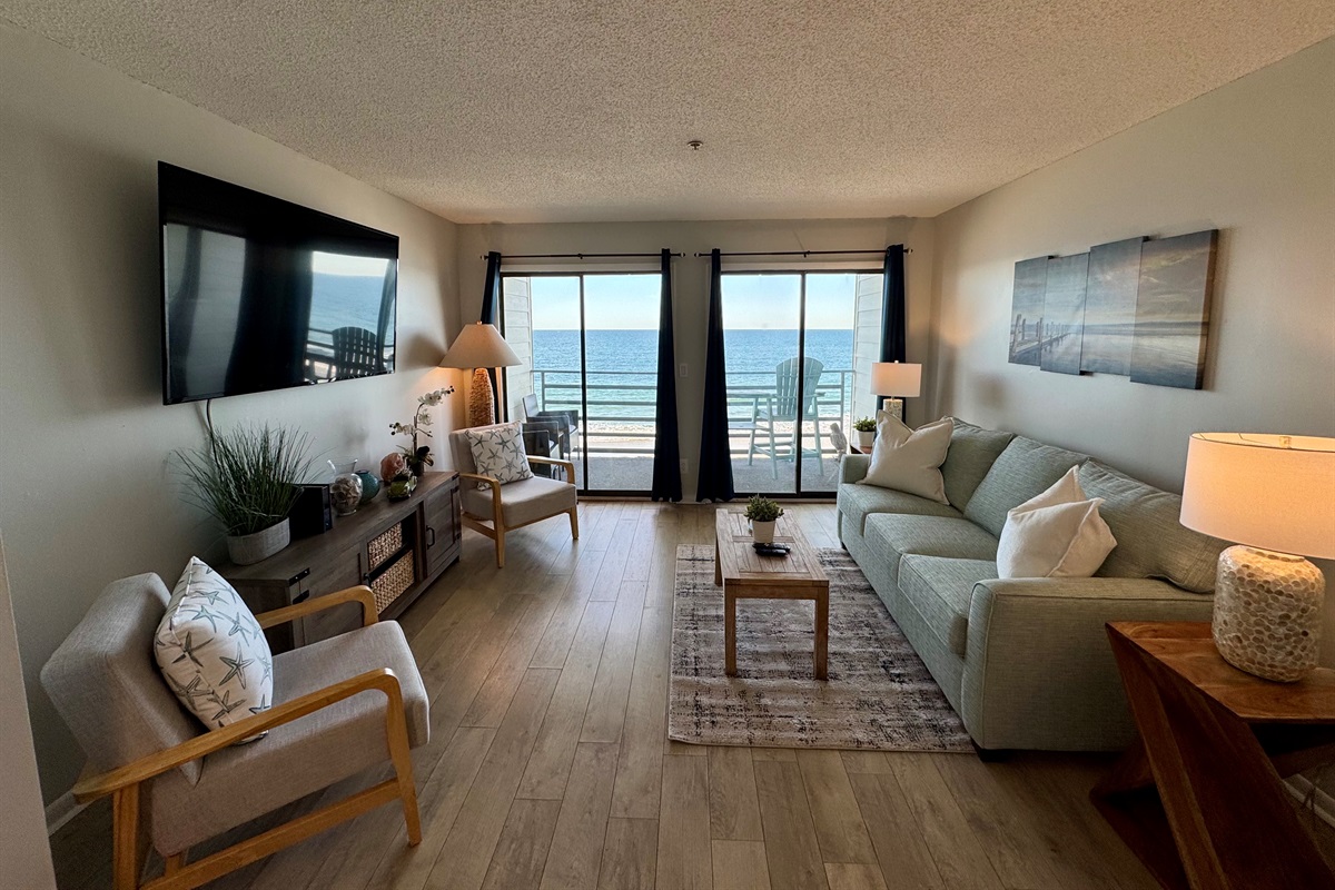 Living Room with Sleeper Sofa