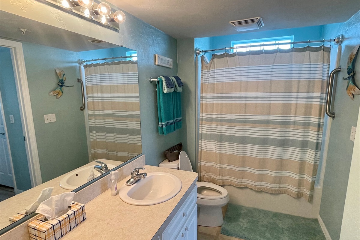Full Shower in Primary Bedroom