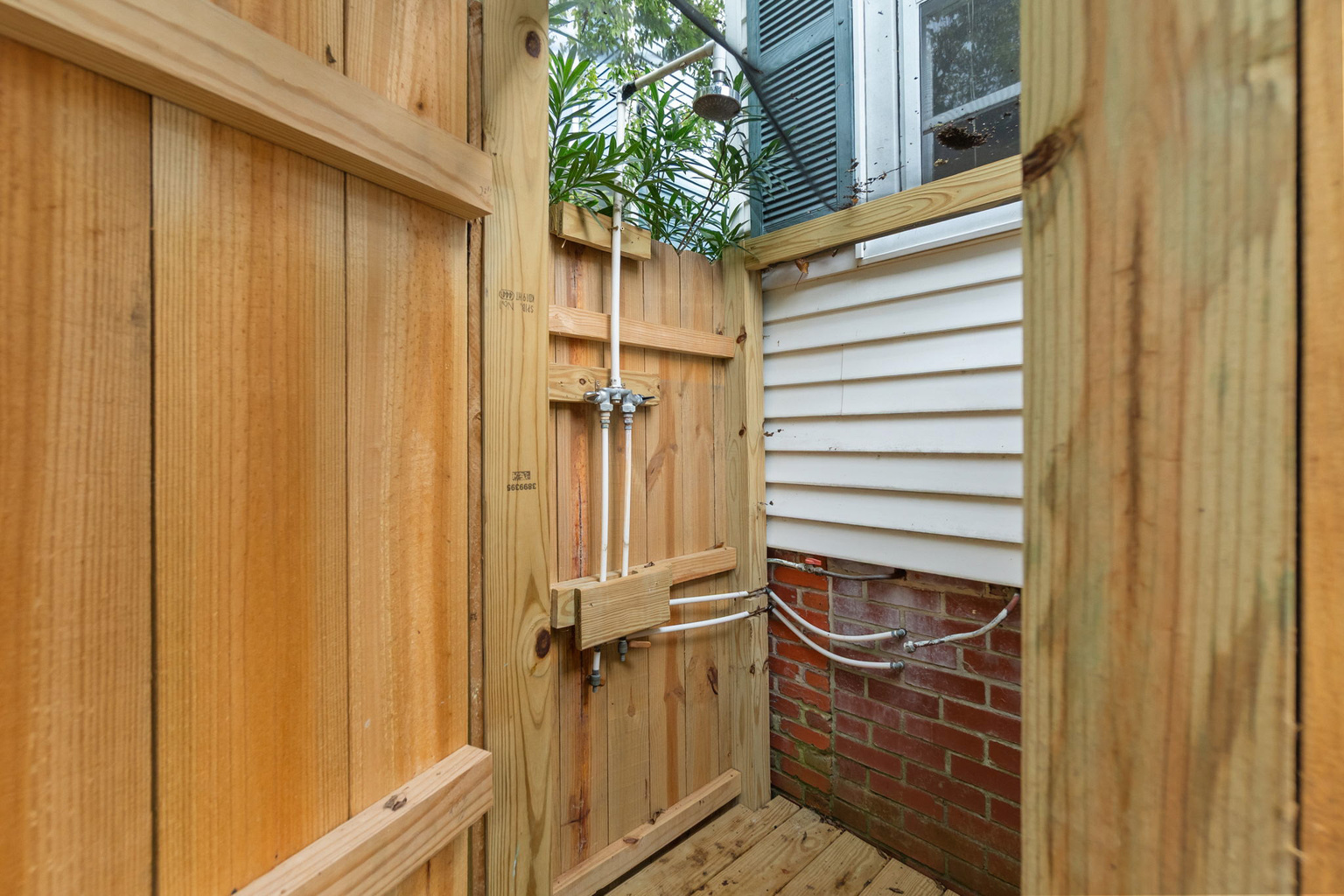 Outdoor shower