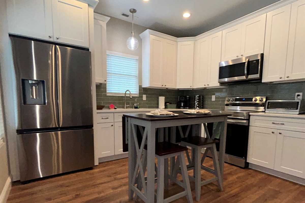 Fully equipped kitchen