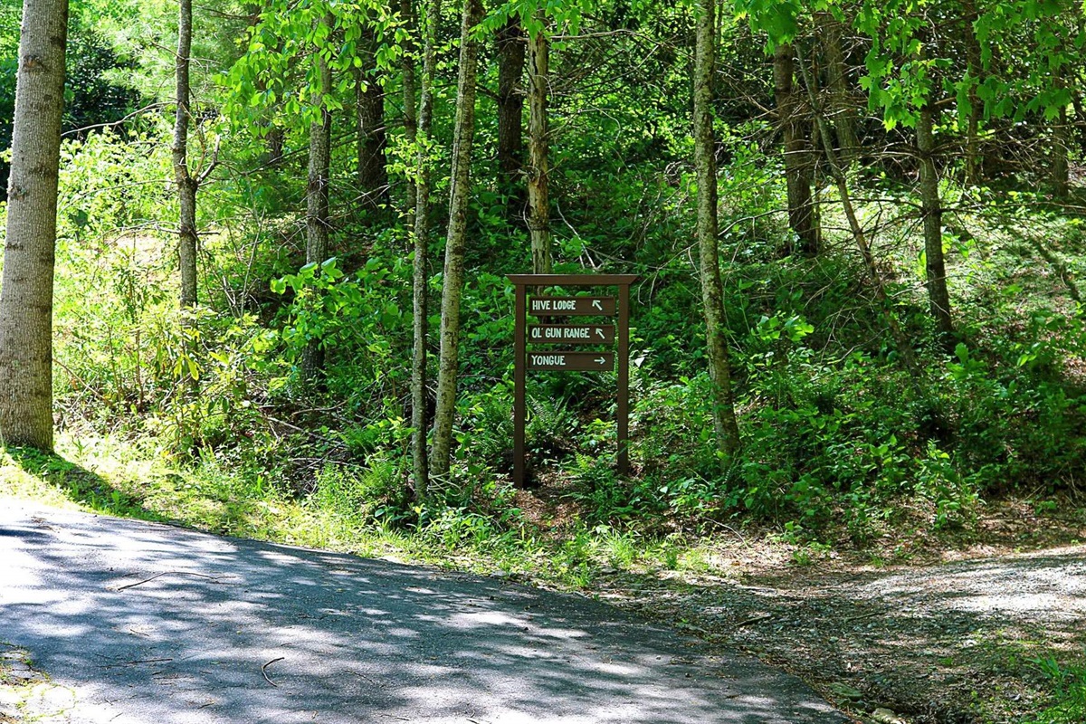 Entering the property