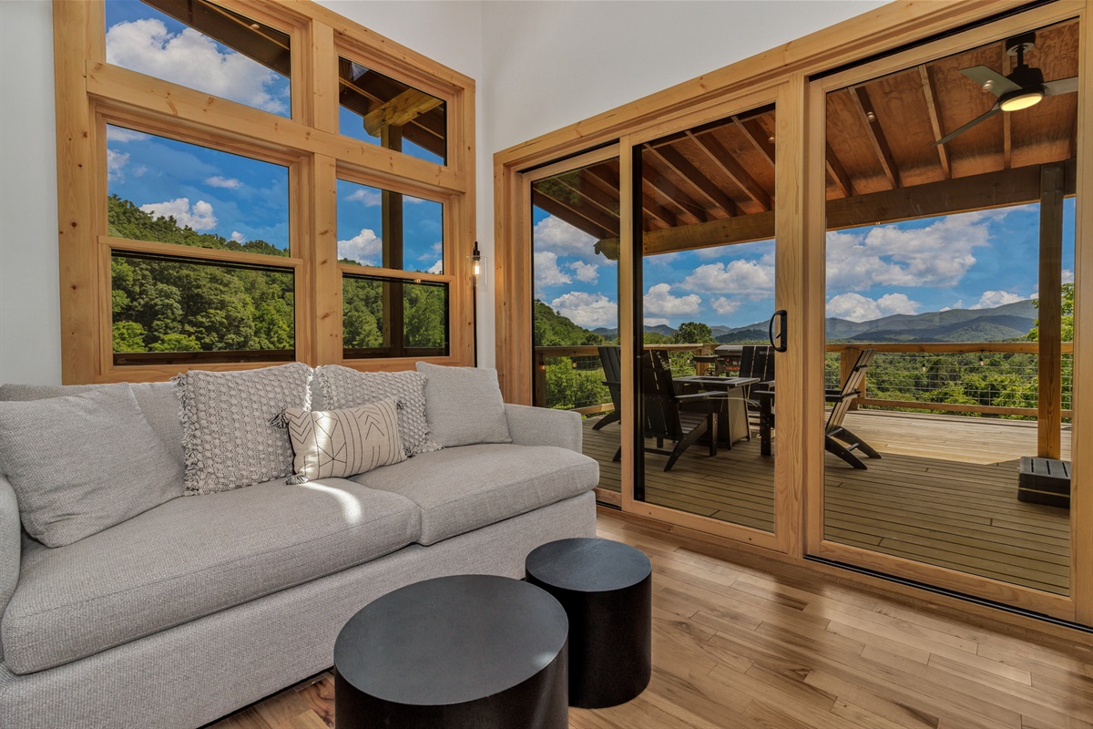Cozy Couch and Amazing Views