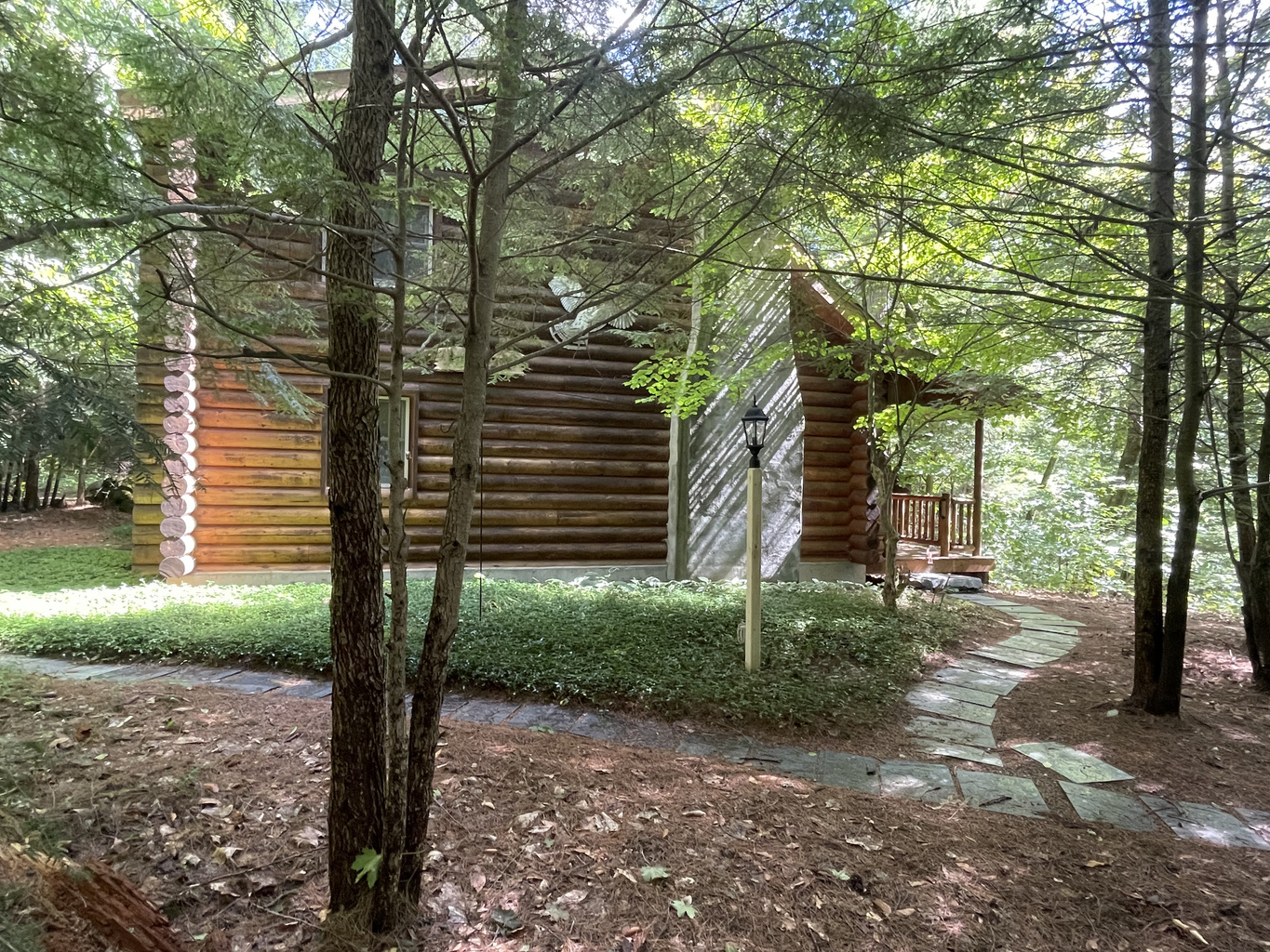 Nestled in a White Pine and Hemlock Forest