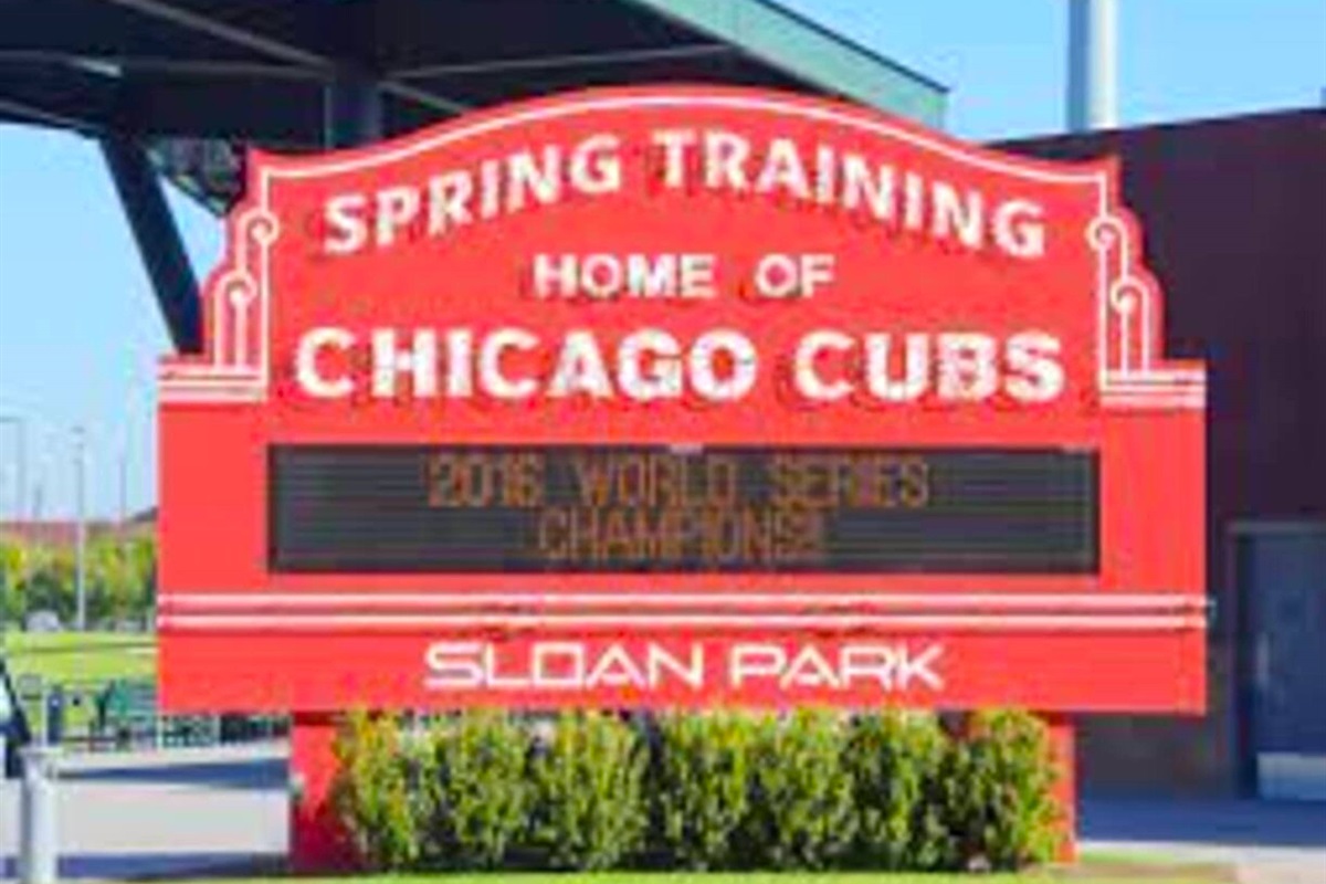 The home is close to Spring Training!