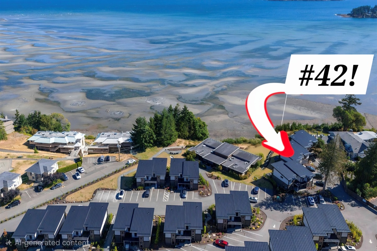 Literally, no one is behind you. Enjoy the waterfront views!