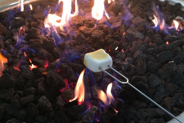 S'more Time at the South Tower Fire Pit