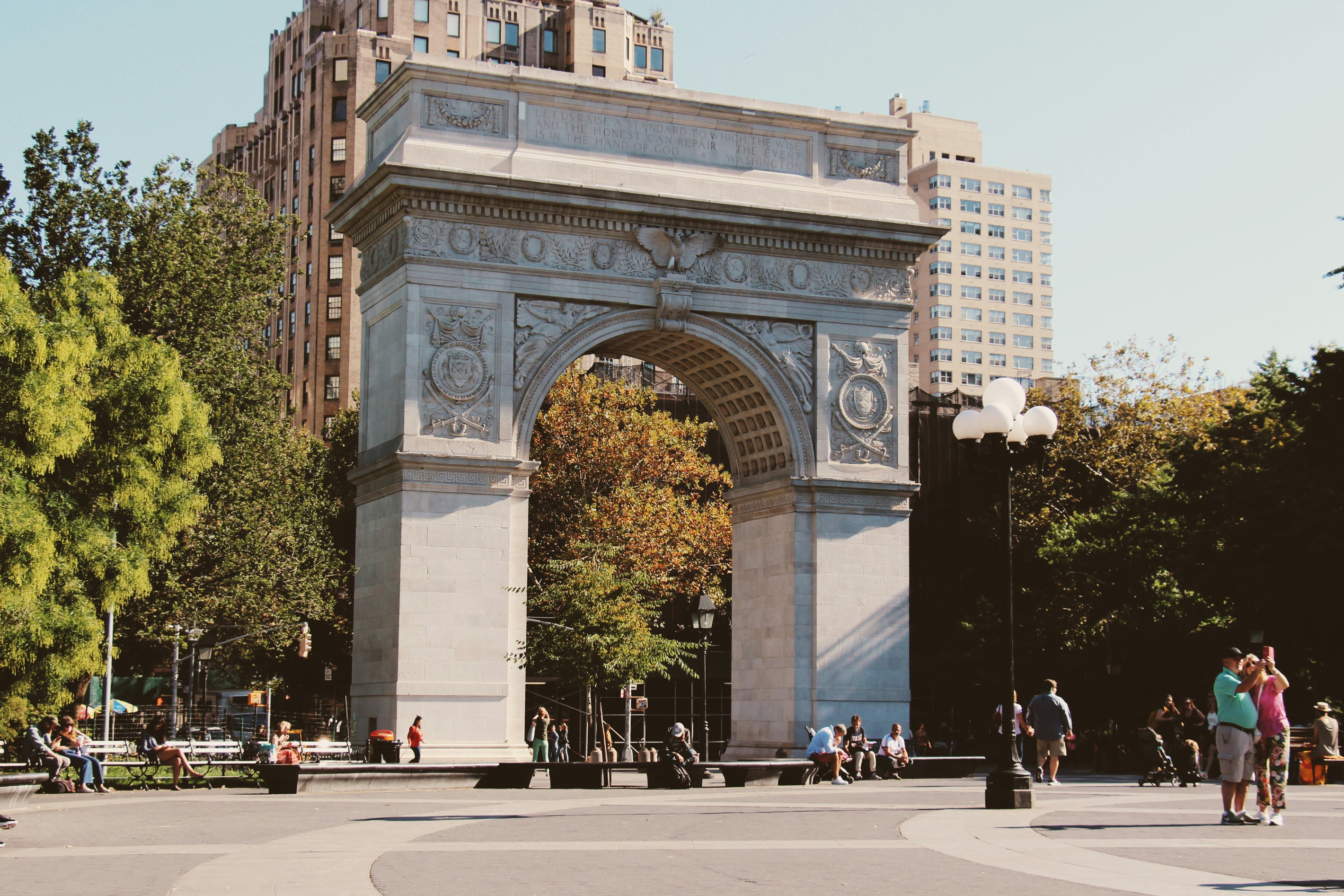 Washington Square Park arch — West Village, Downtown Manhattan