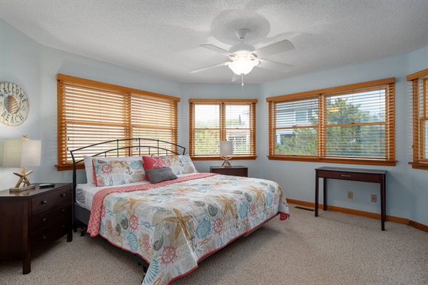 Second floor King bedroom