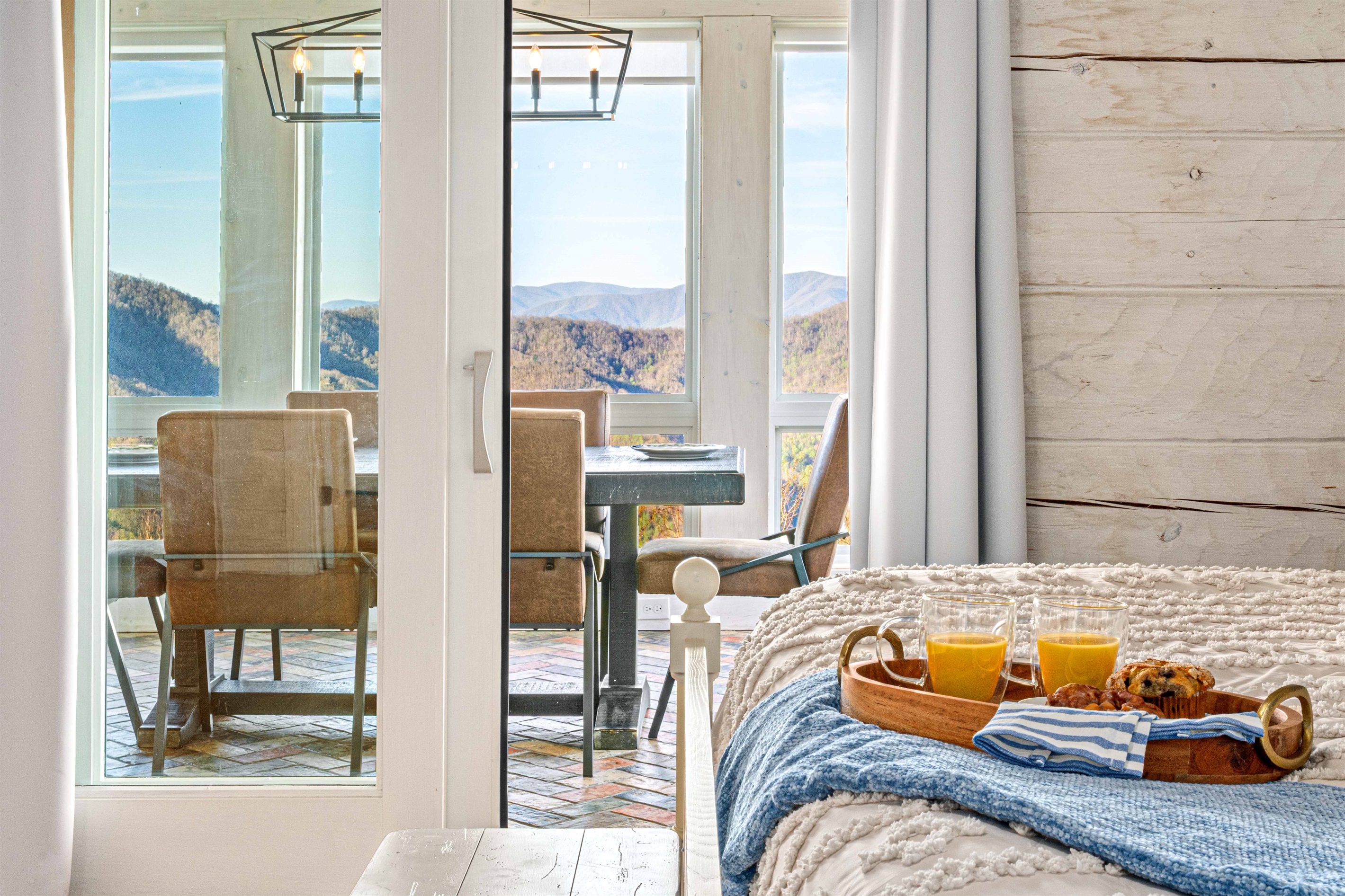 Dining Room: Savor mountain views while enjoying meals at this stylish, light-filled retreat!
