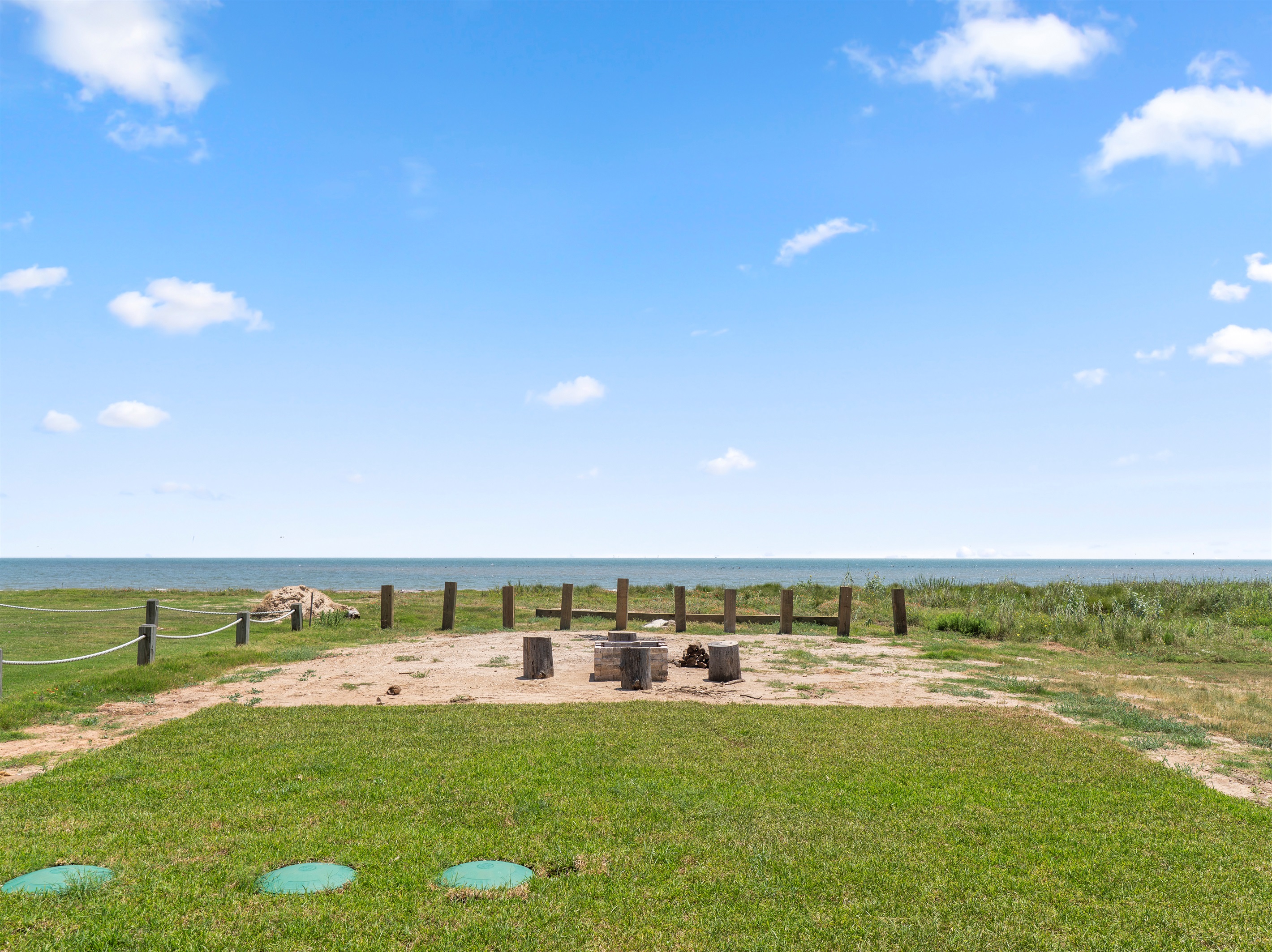Fire pit area
