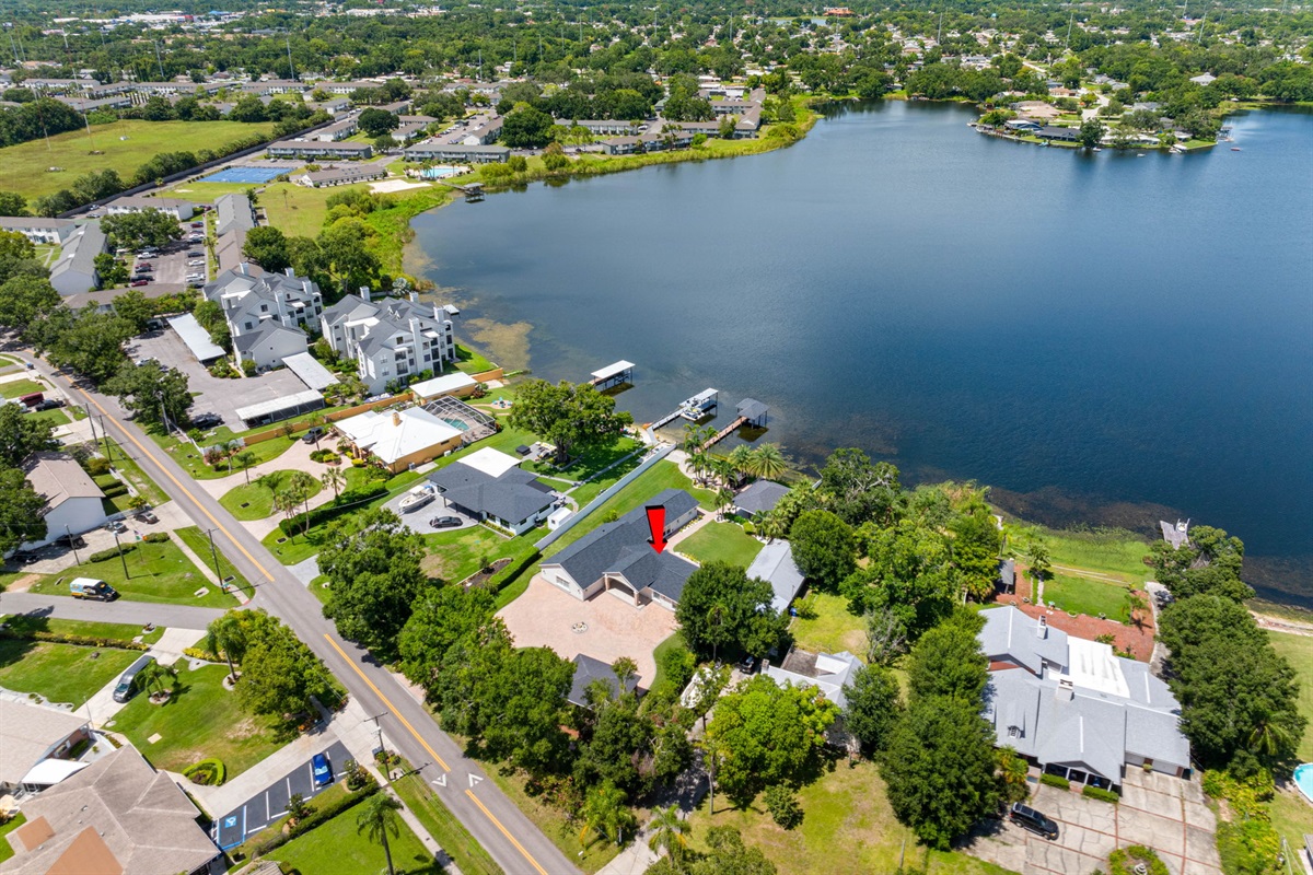 Aerial View of the Neighborhood