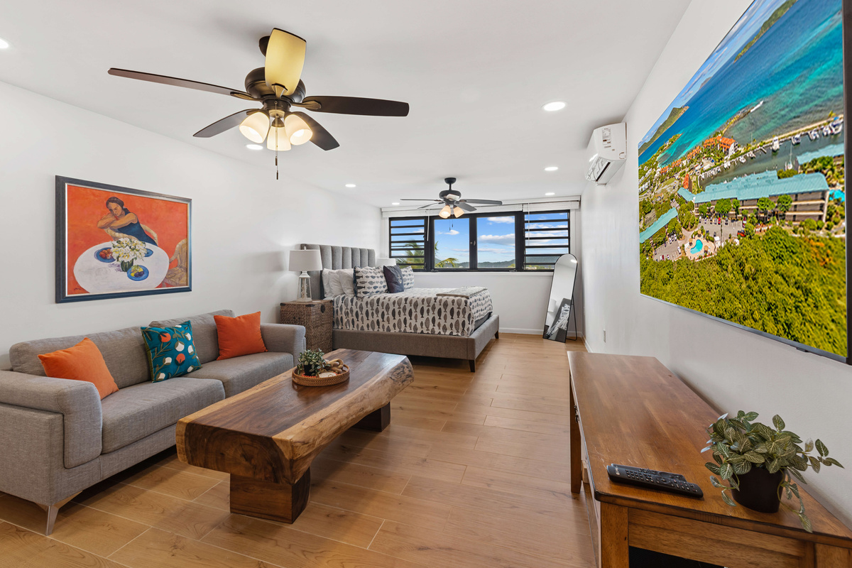 This condo is cozy and packs a personality.