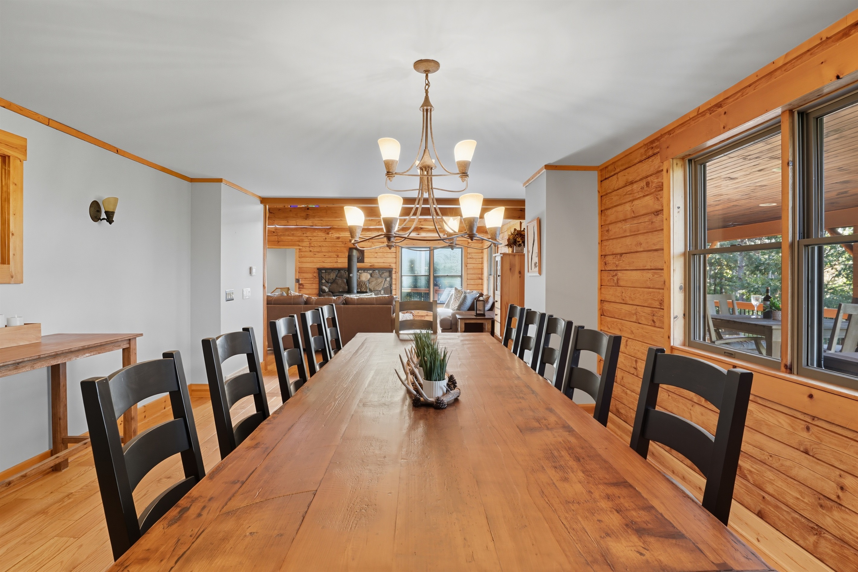 Elegant dining room perfect for hosting family dinners.