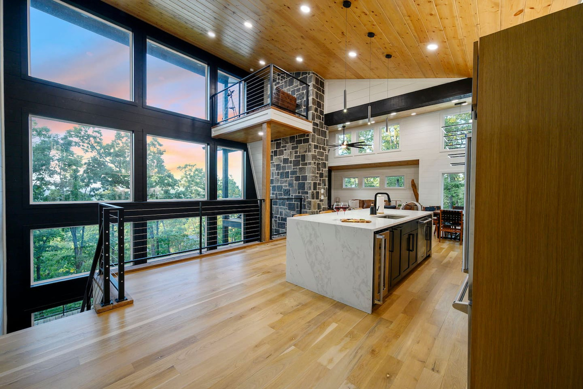 Stylish, fully stocked kitchen perfect for breakfast, dinner, and everything in between.
