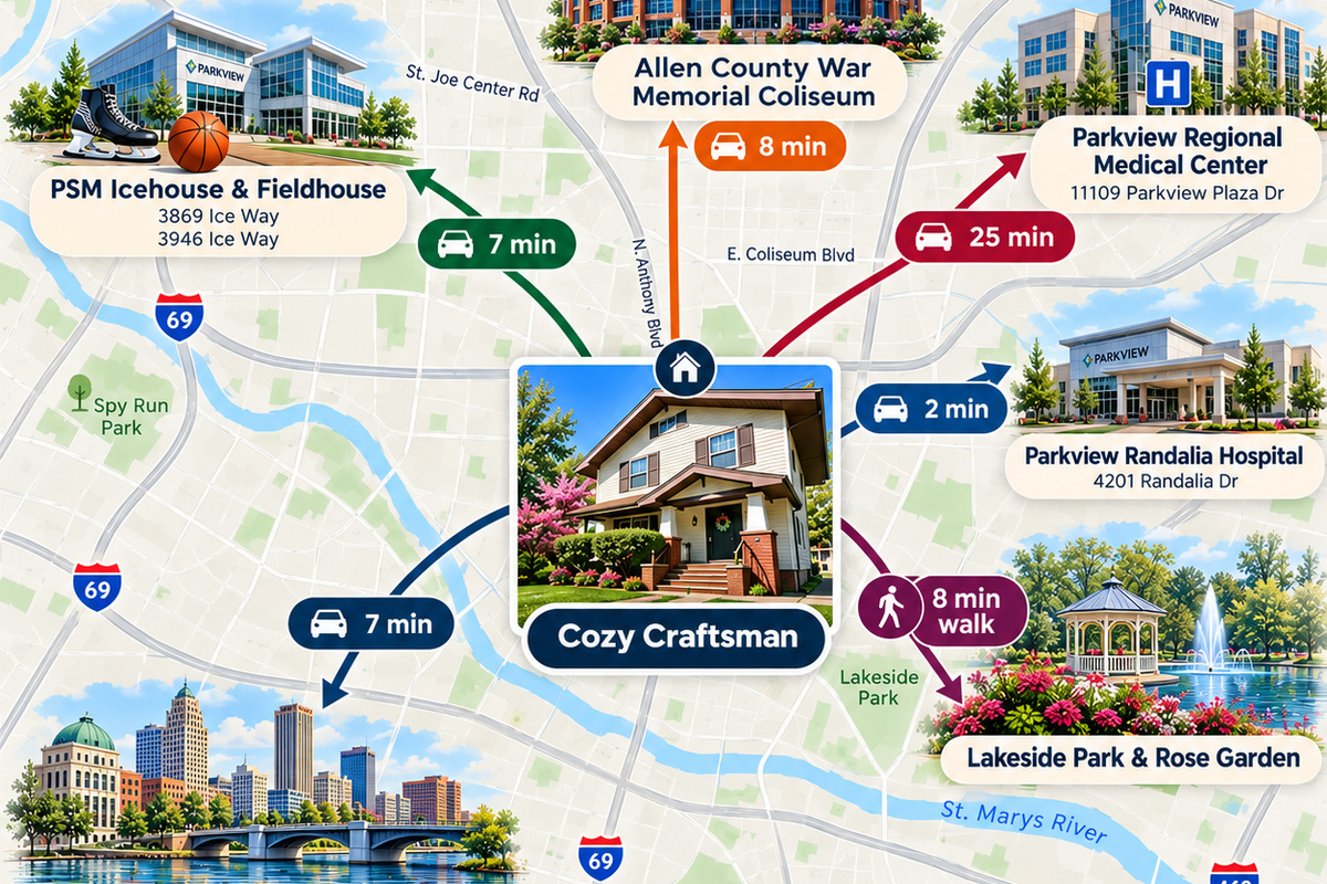 Easily get to multiple attractions!