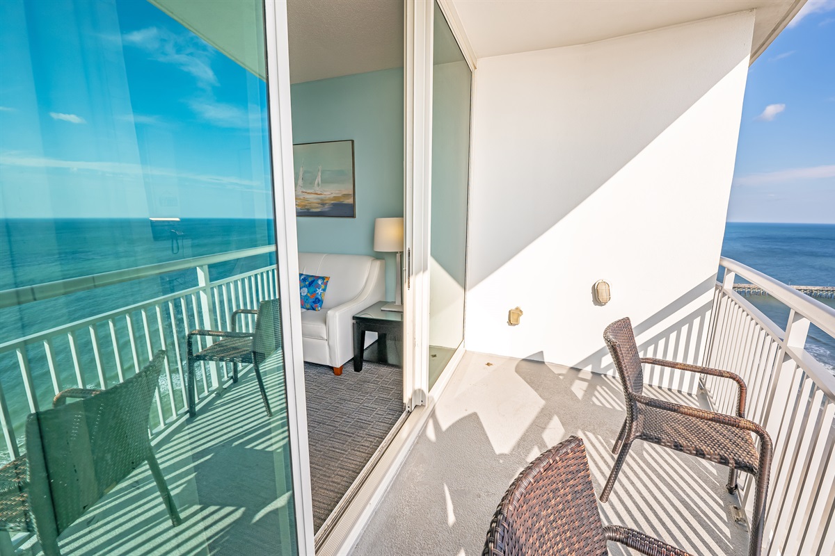 Breathtaking Views from Balcony!