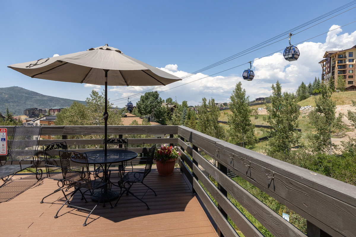 Tables near Hot Tub