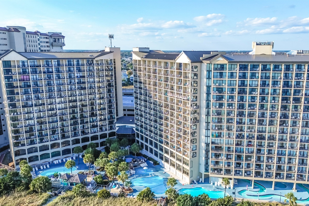 Beach Cove Aerial View