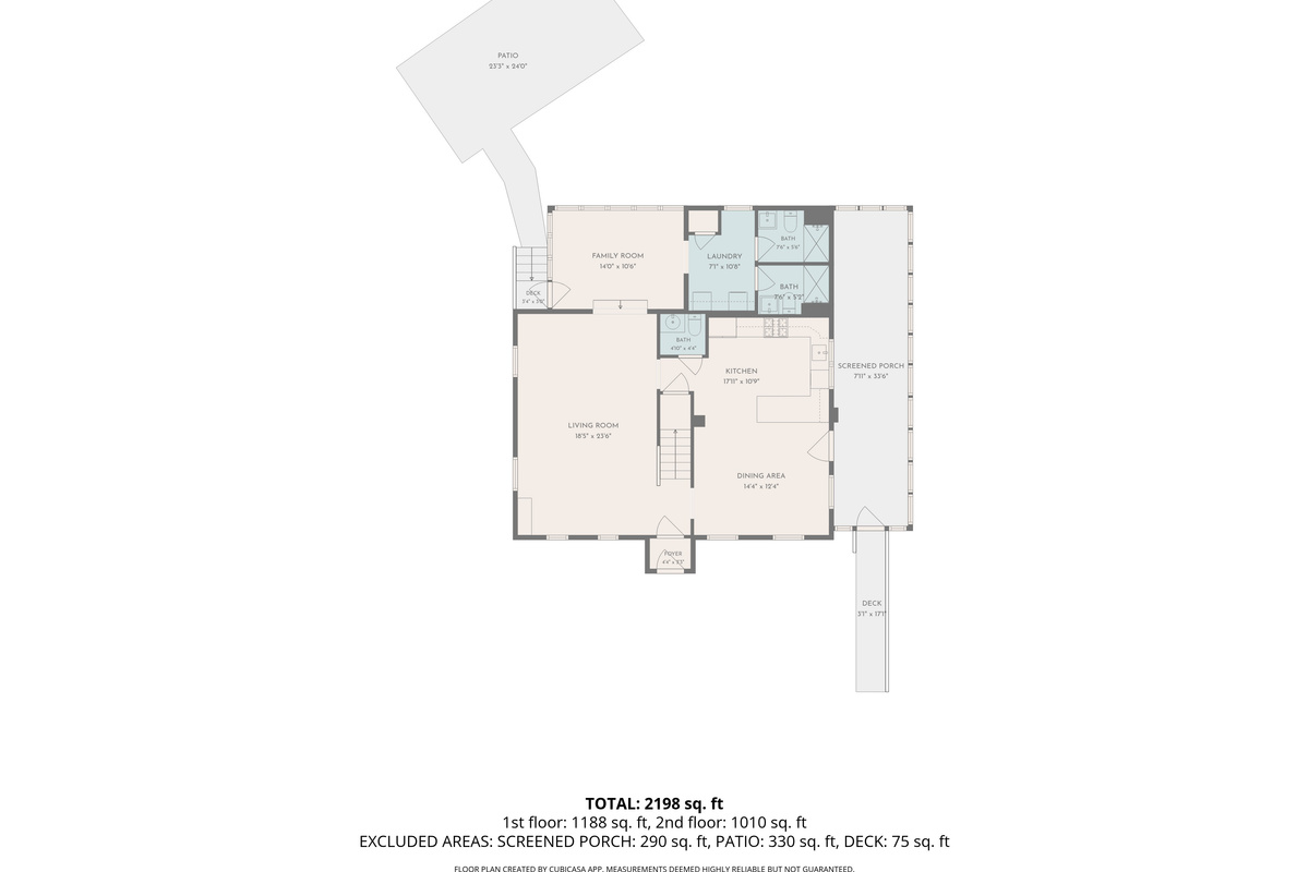 1st Floor Layout
