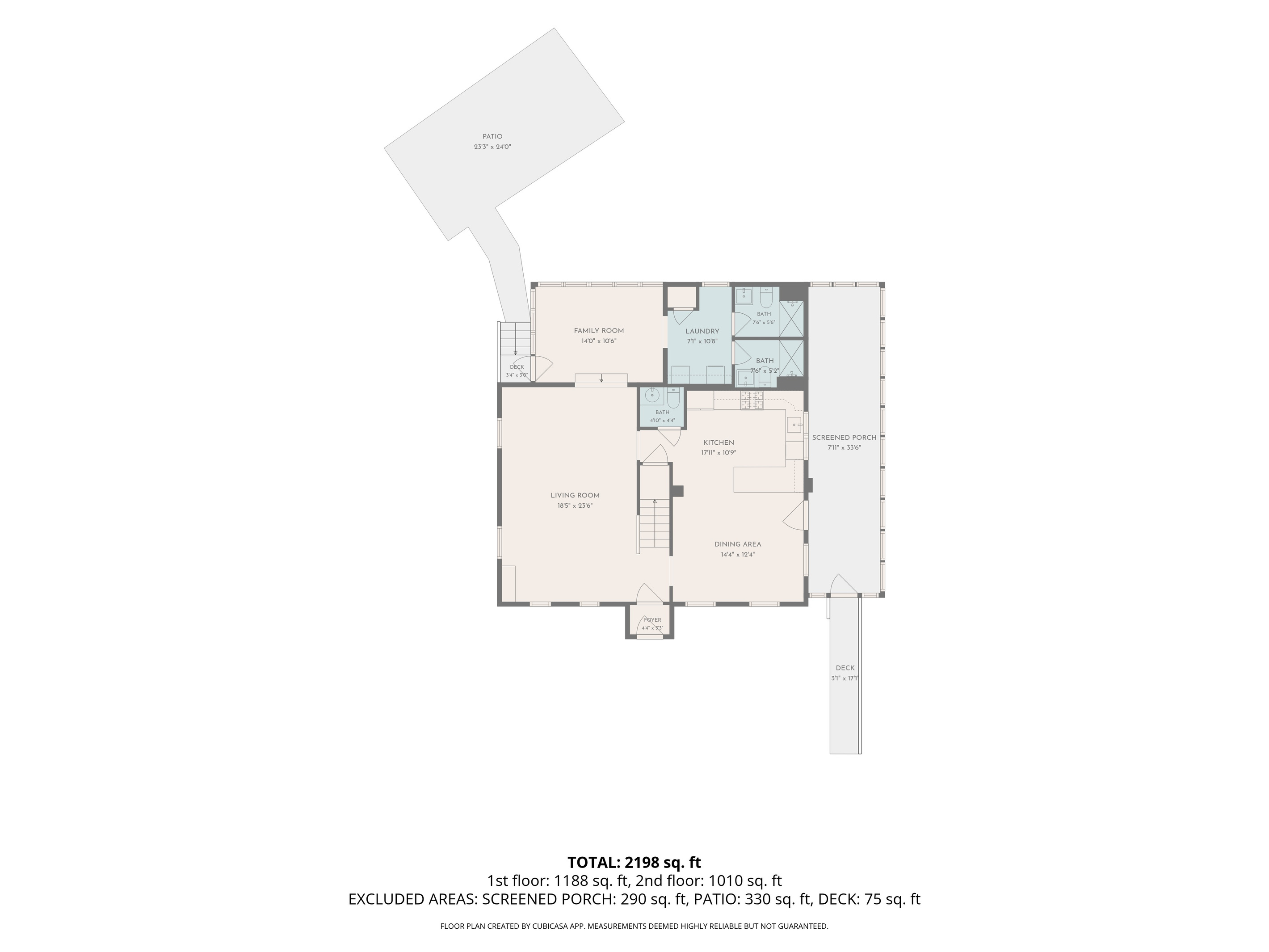 1st Floor Layout
