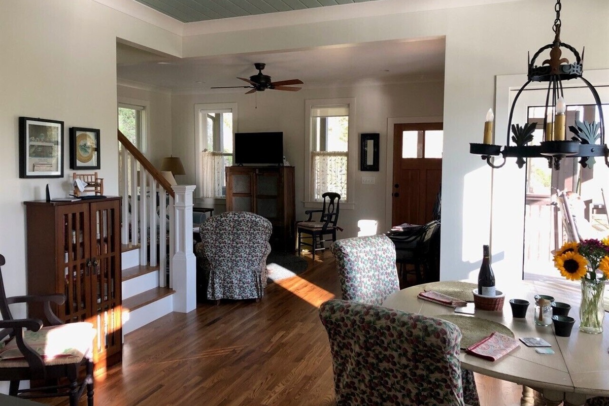 Open main level floor plan full of sunshine! So welcoming!