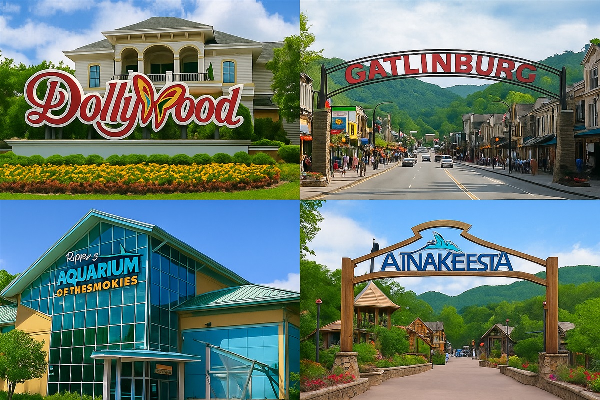 Famous Smoky Mountain attractions all around!