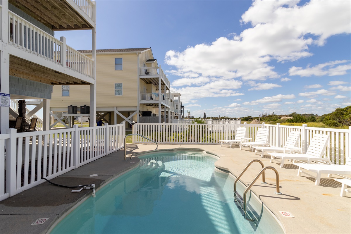 Nice view of the pool