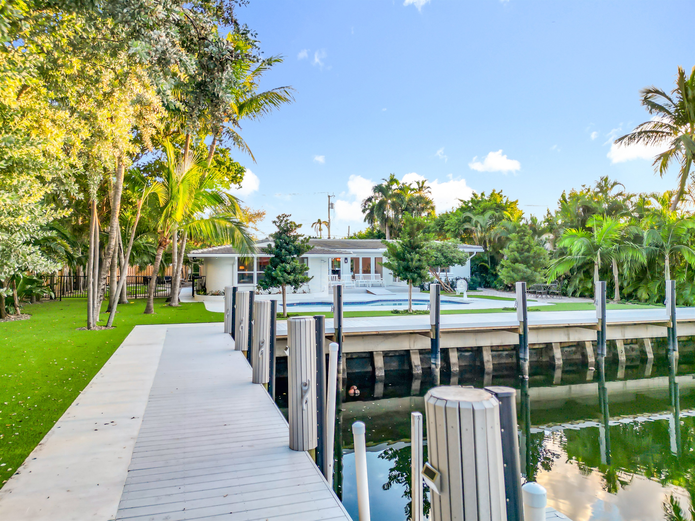 There are various docking options for many types of boats, jet skis, and watercraft.  