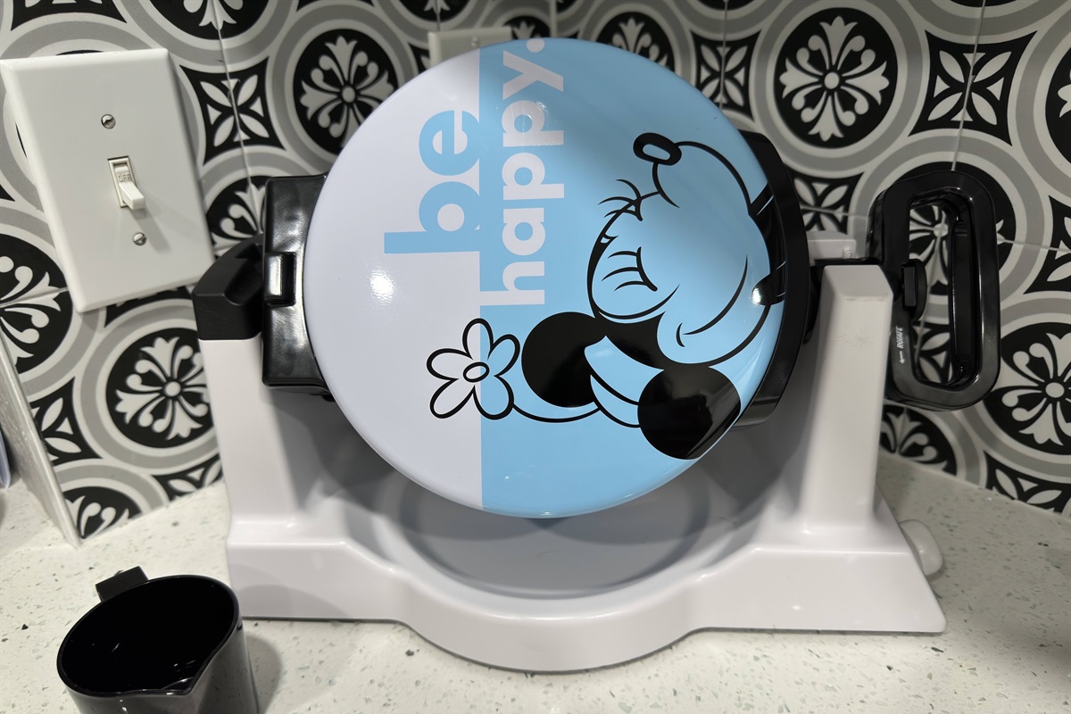 Magical mornings await—Mickey & Minnie waffles for the whole family!
